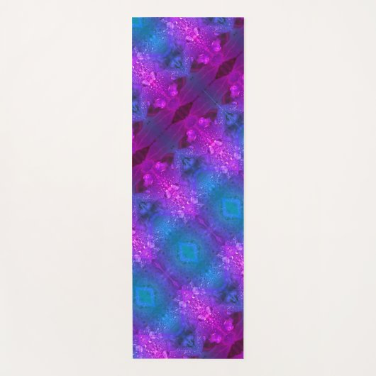 Kale Ikat 8 Miami Yogamat (Voorkant)