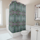 Kale Ikat 9 Douchegordijn (In situ)