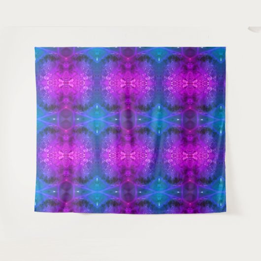 Kale Ikat 9 Miami Wandkleed (Voorkant (horizontaal))