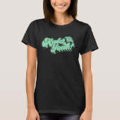 Kale Ja! Funny 70s Script Retro Typography T-shirt (Voorkant)