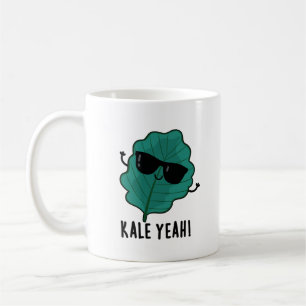 Kale Ja Funny Veggie Pun Koffiemok