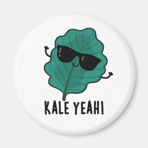 Kale Ja Funny Veggie Pun Magneet