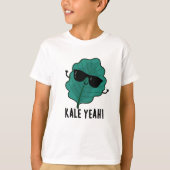 Kale Ja Funny Veggie Pun T-shirt (Voorkant)