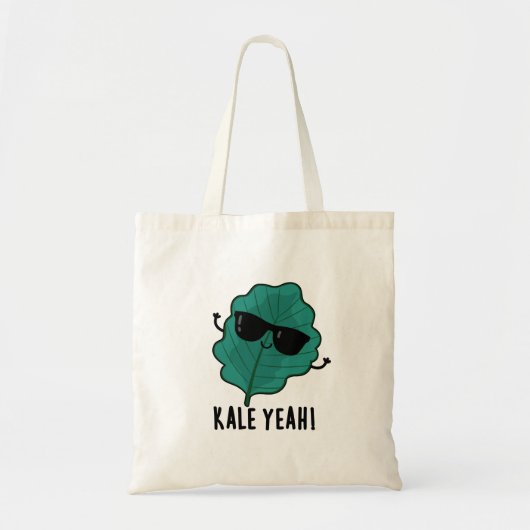 Kale Ja Funny Veggie Pun Tote Bag (Voorkant)