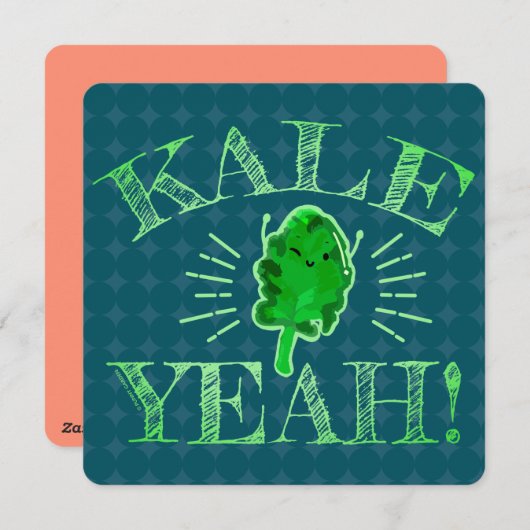 Kale Ja. - Kale Pun Feestdagenkaart (Voorkant / Achterkant)