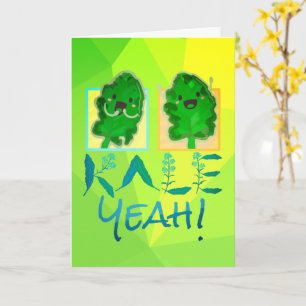Kale Ja - Punny Garden Card Kaart