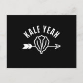 Kale Ja Veggie Vegan Vegetarian Veganism Gift Briefkaart (Voorkant)