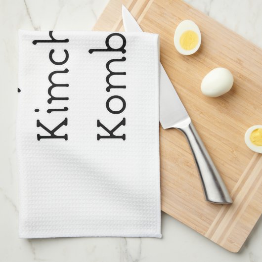 Kale Kefir Kimchi Kombucha Theedoek (Quarter Fold)