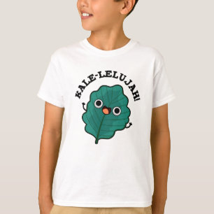 Kale-lelujah Funny Veggie Kale Pun T-shirt