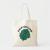 Kale-lelujah Funny Veggie Kale Pun Tote Bag (Voorkant)