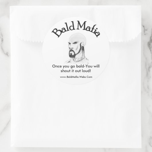 Kale maffia Sticker - groot (Tas)