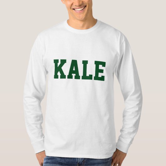 Kale- mannen t-shirt (Voorkant)