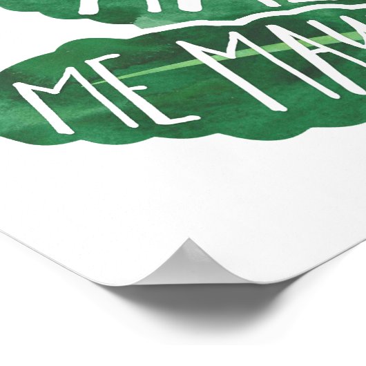 Kale me misschien poster (Hoek)