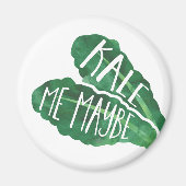 Kale me misschien | Veggie Pun Magneet (Voorkant)