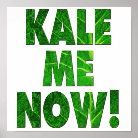 Kale me nu poster (Voorkant)