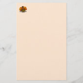 Kale Pilgrim Dankzegingsdag  Briefpapier (Achterkant)