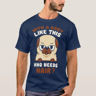 Kale Pug Grappige Hond van Tobe Fonseca T-shirt