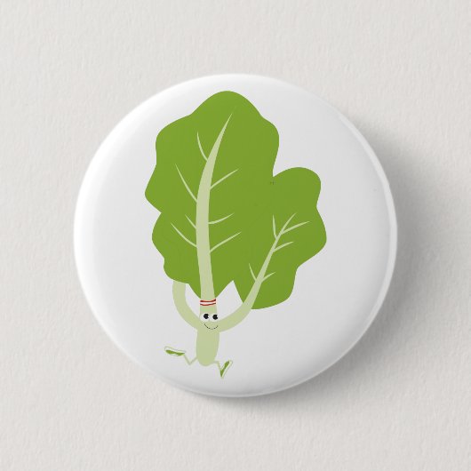 Kale Runner Ronde Button 5,7 Cm (Voorkant)