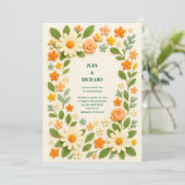 Kale 'Save The Date'-kaart Save The Date (Staand voorkant)