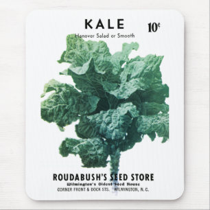 Kale Seed Packet Label Muismat