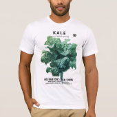 Kale Seed Packet Label T-shirt (Voorkant)