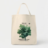 Kale Seed Packet Label Tote Bag (Voorkant)
