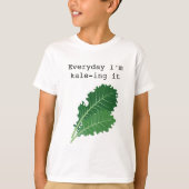 Kale-Shirt van kind T-shirt (Voorkant)