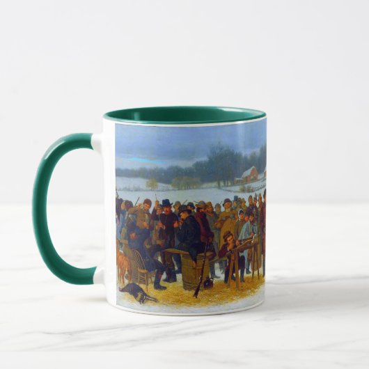 Kale Shoot op Thanksgiving John Ehninger 1879 Mok (Links)