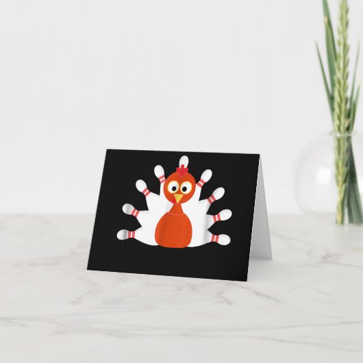 Kale turkey en bowlen  -  thanksgiving (Voorkant)