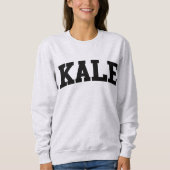 Kale University Funny Crewneck Sweatshirt (Voorkant)