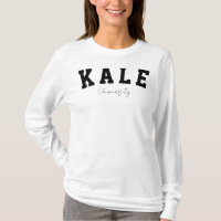 Kale University Vegan Vegetarian Funny College