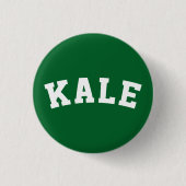 Kale Vegan Humor Button (Voorkant)