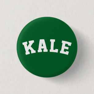 Kale Vegan Humor Button
