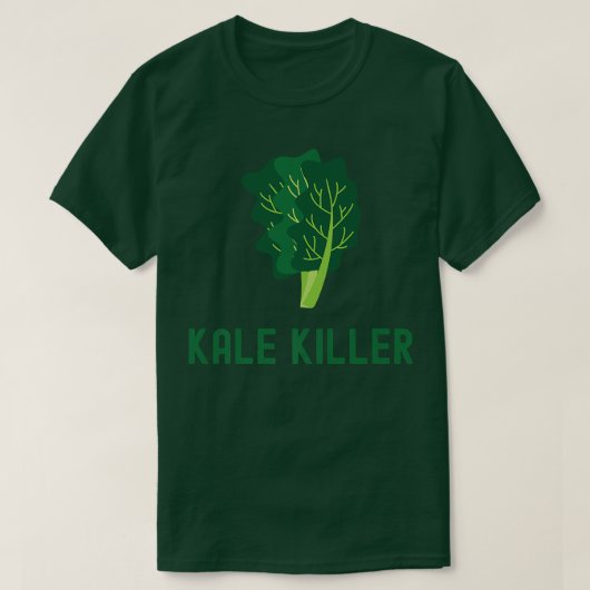 Kale Vegan Vegetarian Funny T-shirt (Design voorkant)