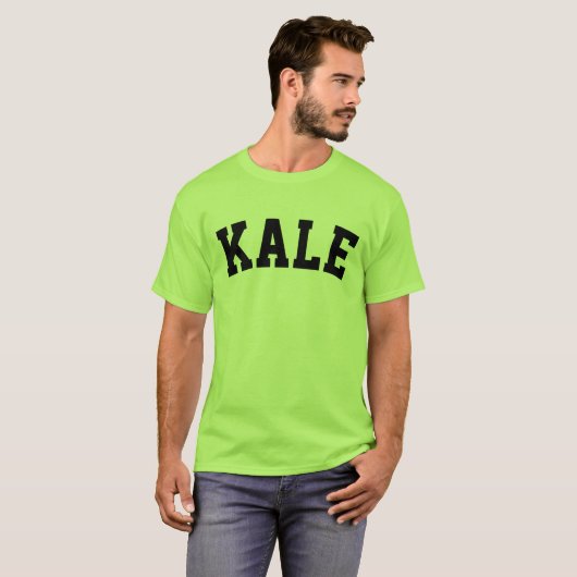 KALE VEGETARIAN T-SHIRTS (Voorkant volledig)