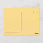 Kale wesp (Dolichovespula maculata) Briefkaart (Achterkant)