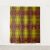 Kale x 1974 Ikat Wandkleed (Voorkant)