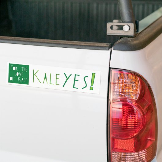 Kale Yes Bumpersticker (Op Truck)