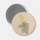 kalebas-kop Yokai Swordsman Magneet (Voorkant / Achterkant)