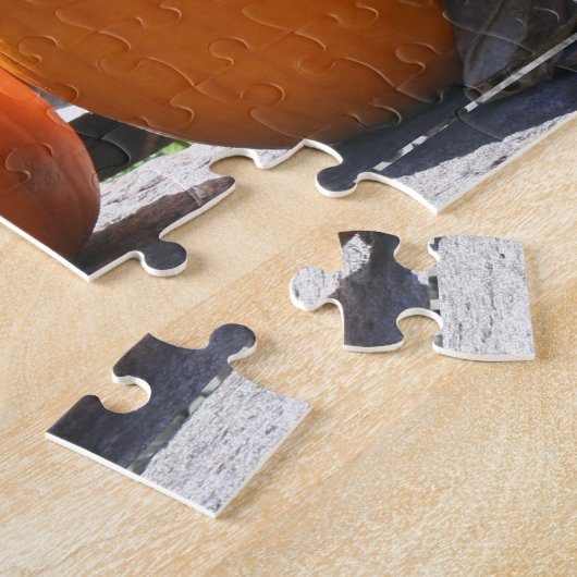 Kalebassen en pompoenen Herfst Uw foto toevoegen Legpuzzel (Zijkant)