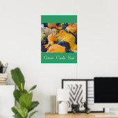 kalebassen-kweekkok eet Poster (Thuiskantoor)