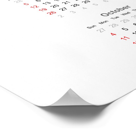 Kaleender 2020 Poster van Meeuwen (Hoek)