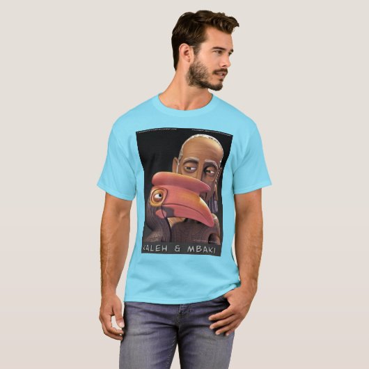 Kaleh en Mbaki Adidas Shirt!!! :D T-shirt (Voorkant volledig)