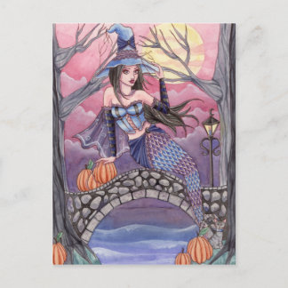 Kalei - Halloween Mermaid Briefkaart