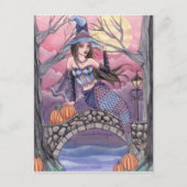 Kalei - Halloween Mermaid Briefkaart (Voorkant)