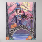 Kalei - Halloween Mermaid Poster (Voorkant)