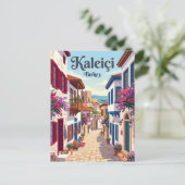 Kaleiçi Steeg Turkije Briefkaart (Staand voorkant)