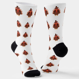 Kaleidakster Thanksgiving Eenvoudige Minimalistisc Sokken