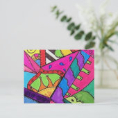 Kaleidescoop Briefkaart (Staand voorkant)