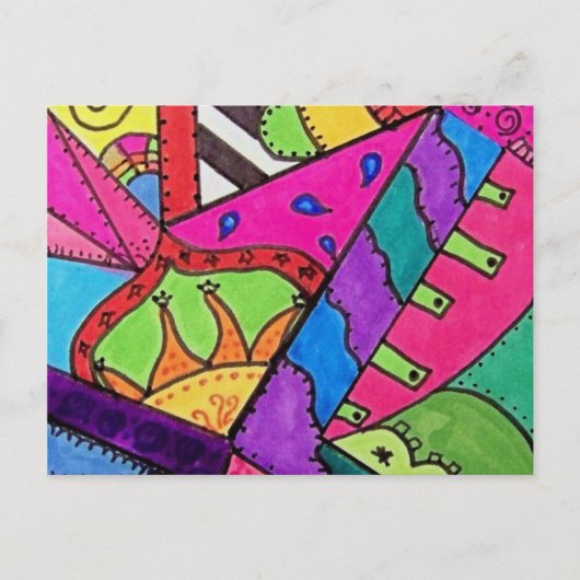 Kaleidescoop Briefkaart (Voorkant)